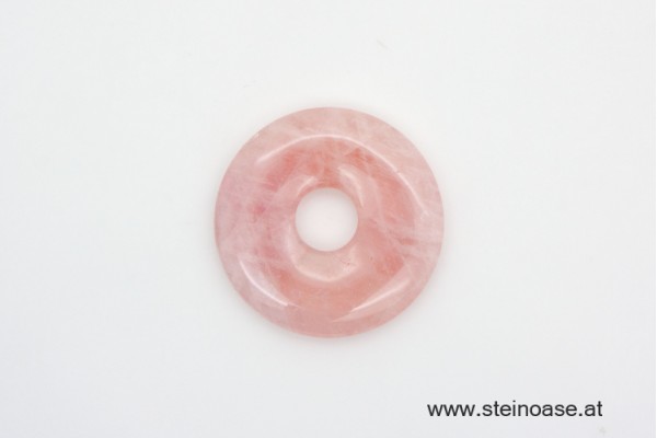 Donut 30mm Rosenquarz